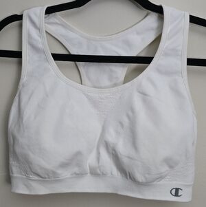 Champion Women's Classic White Sports Bra